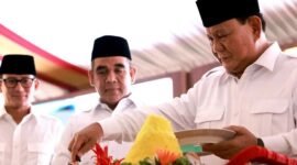 Ketua Umum Partai Gerindra Prabowo Subianto bersama Sekretaris Jenderal (Sekjen) Partai Gerindra Ahmad Muzani. (Instagram.com/@ahmadmuzani)