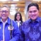 Ketua Umum DPP PAN Zulkifli Hasan bersama Menteri BUMN, Erick Thohir. (Facbook.com/@Zulkifli Hasan)