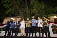 Koalisi Indonesia Maju (KIM) menggelar pertemuan di kediaman bacapres dan Ketua Umum Partai Gerindra Prabowo Subianto. (Dok. Tim Media Prabowo Subianto) 