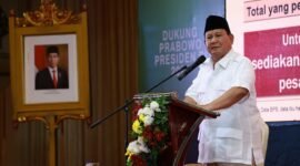 Prabowo Presiden 2024' di Hotel Kartika Chandra, Jl Gatot Subroto, Jakarta Selatan. (Dok. Tim Media Prabowo)  