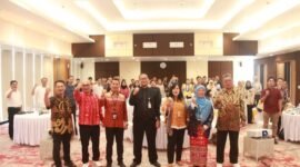 OJK Sosialisasi Pemenuhan Kewajiban Perizinan WPPE, WPEE, WMI, dan WAPERD untuk Menguatkan Integritas Pasar Modal Indonesia. (Doc.Ist)