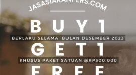 Jasasiaranpers.com menggelar paket promosi akhir Tahun 2023, yaitu selama bulan Desember 2023. (Dok. Jasasiaranpers.com)