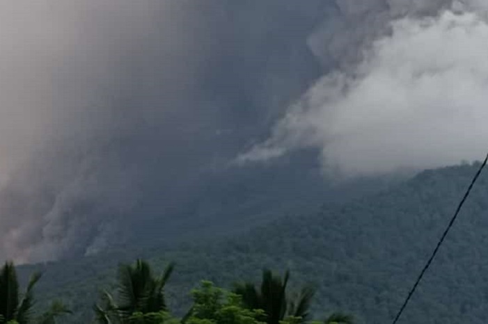 Aktivitas Vulkanik Gunungapi Lewotobi Laki-Laki Meningkat. (Dok. BNPB )