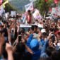 Calon presiden nomor urut 2, Prabowo Subianto menyapa puluhan ribu masyarakat Sulawesi Utara. (Dok. TKN Prabowo - Gibran)