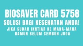 BioSaver Card 5758, Breaking News, Diabetes, Kanker sirosis, keluhan sakit, Penyakit Jantung, Stroke, terapi menyembuhkan Penyakit  