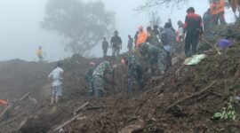 Insiden Tanah Longsor Tana Toraja, Sulawesi Selatan. (Dok. BPBD Kabupaten Tana Toraja)