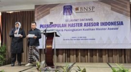 PMAI Gelar Halal Bihalal dan Webinar Master Asesor Peningkatan Kompetensi dan Kerjasama Anggota pada hari Sabtu, 11 Mei 2024, di The Hive Best Western Cawang, Jakarta. (Doc.BNSP)