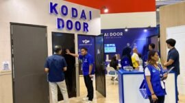 Foto: Stand KODAI DOOR di HALL 5 Booth 5-B-7 hadir dengan Pintu Baja Motif Kayu dan Engineering Door acara Indo Build Tech 2024 di ICE BSD dari 12-16 Juni 2024. (12/6/24)  (Doc.Ist)