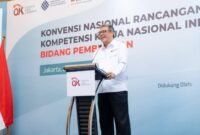 Foto : BNSP turut hadir di Konvensi Nasional Rancangan Standar Kompetensi Kerja Nasional Indonesia (RSKKNI) Bidang Pembiayaan di Ballroom 1 Hotel Grand Sheraton, Gandaria - City, Jl. Sultan Iskandar Muda, Jakarta Selatan pada Selasa, 2 Juli 2024. (Doc.Ist)