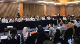 Foto : Kolaborasi antara BNSP, Kemenko PMK, dan berbagai kementerian serta lembaga lainnya tampak kuat dalam rapat koordinasi TKNV, membahas capaian Semester 1 Tahun 2024 dan finalisasi instrumen monev. (6/8/24).(Doc.Ist)