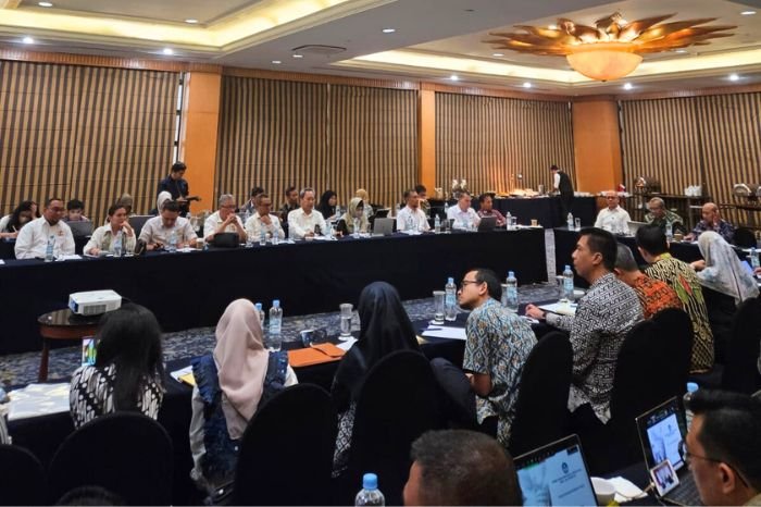 Foto : Kolaborasi antara BNSP, Kemenko PMK, dan berbagai kementerian serta lembaga lainnya tampak kuat dalam rapat koordinasi TKNV, membahas capaian Semester 1 Tahun 2024 dan finalisasi instrumen monev. (6/8/24).(Doc.Ist)