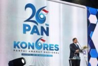 Acara Kongres ke-6 Partai Amanat Nasional (PAN) di Jakarta. (Dok. Tim Media Prabowo)  