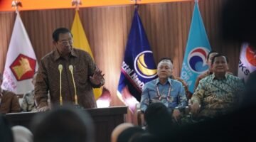 Silaturahmi Koalisi Indonesia Maju di Padepokan Garuda Yaksa, Hambalang, Bogor, Jawa Barat. (Dok. Tim Media Prabowo)

