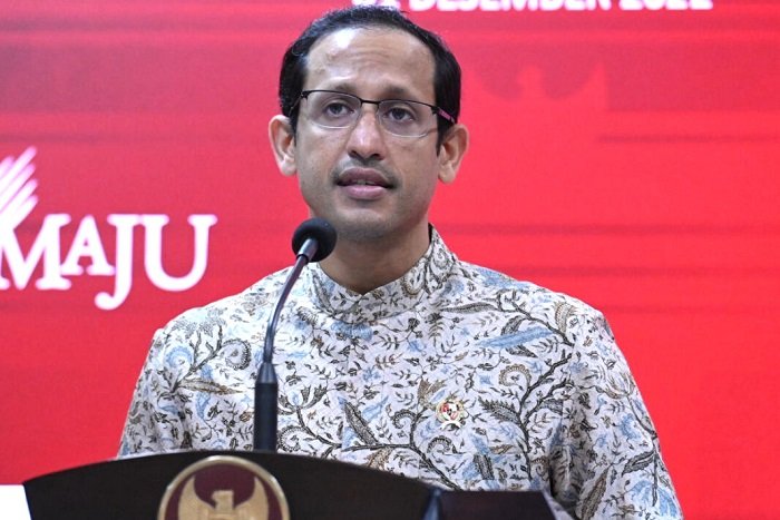 Nadiem Makarim diperiksa selama 12 jam oleh Kejagung terkait pengadaan Chromebook senilai Rp9,9 triliun di Kemendikbudristek. (Dok. Presiden.go.id)