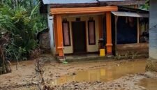 Banjir yang melanda wilayah Kabupaten Bolaang Mongondow, Sulawesi Utara. (Dok. BPBD Kabupaten Bolaang Mongondow)