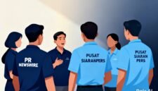 Kolaborasi PR Newswire–PSPI menjadi langkah strategis dalam meningkatkan penyebaran informasi korporasi. (Dok. Kreasi Cici AI)